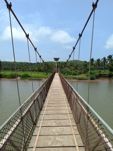 Gangavalli hanging bridge gokarna